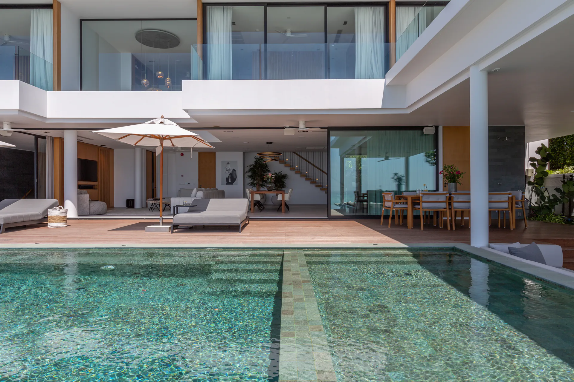 LUXURY 9-BEDROOM STAFFED VILLAS FOR LARGE GROUPS IN THAILAND, KOH SAMUI - Choeng Mon, Ko Samui, Thailand