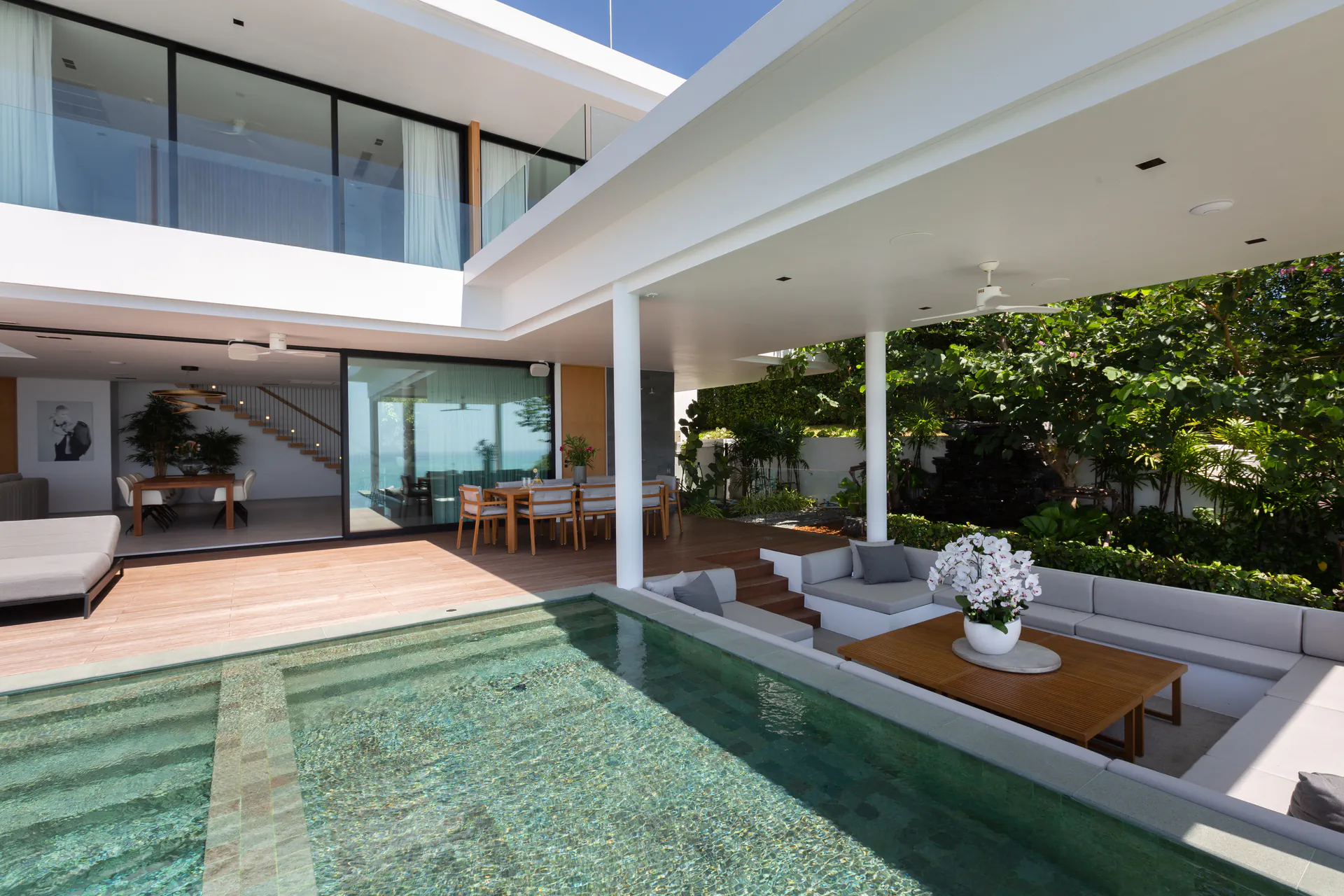 LUXURY 9-BEDROOM STAFFED VILLAS FOR LARGE GROUPS IN THAILAND, KOH SAMUI - Choeng Mon, Ko Samui, Thailand