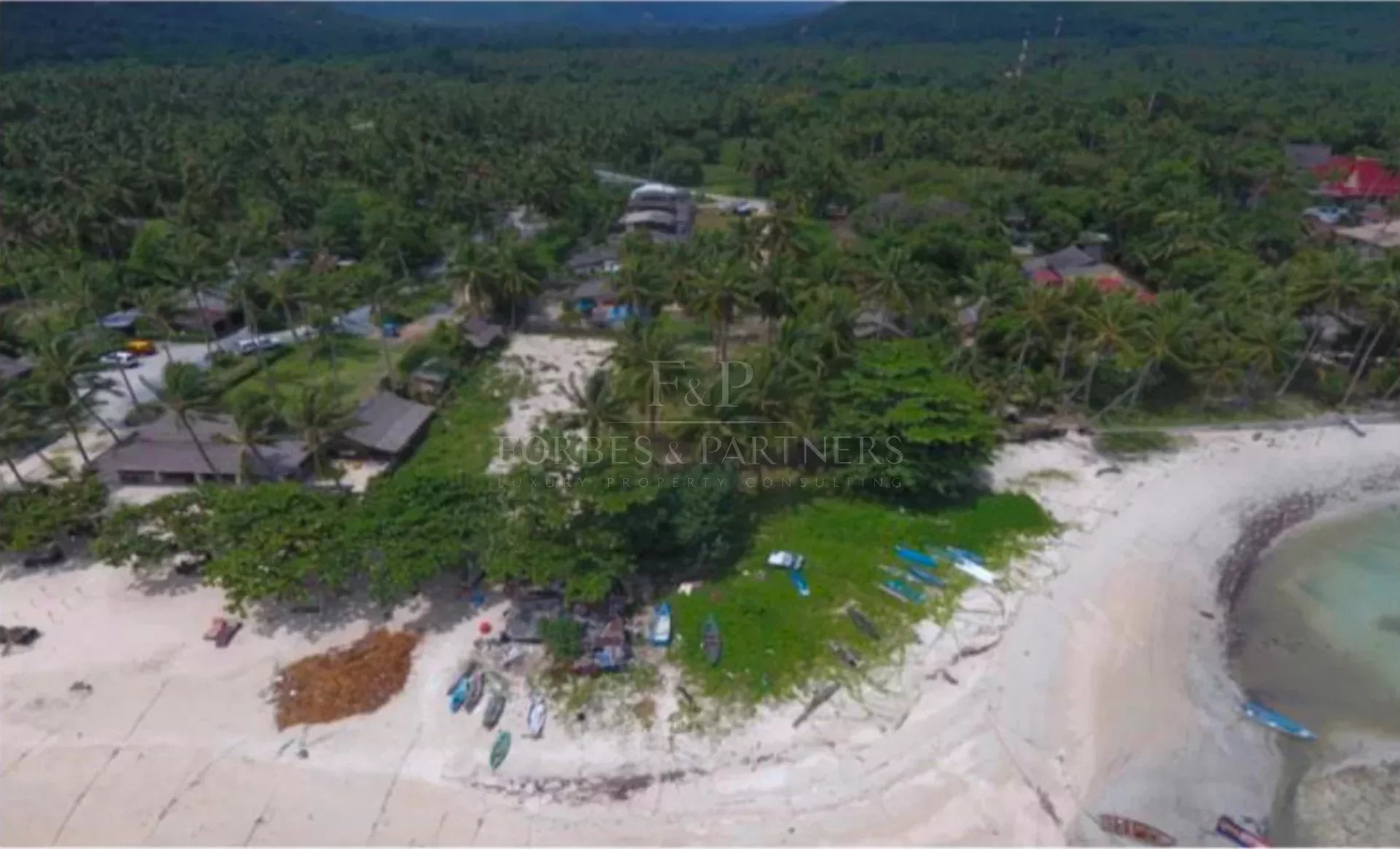 BEACHFRONT LAND PLOT FOR SALE - Taling Ngam, Ko Samui, Thailand