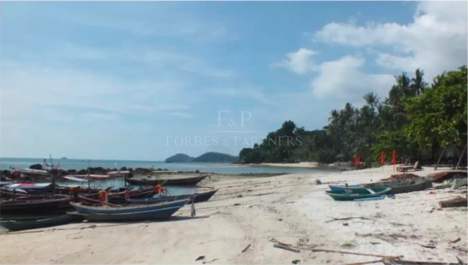 BEACHFRONT LAND PLOT FOR SALE - Taling Ngam, Ko Samui, Thailand