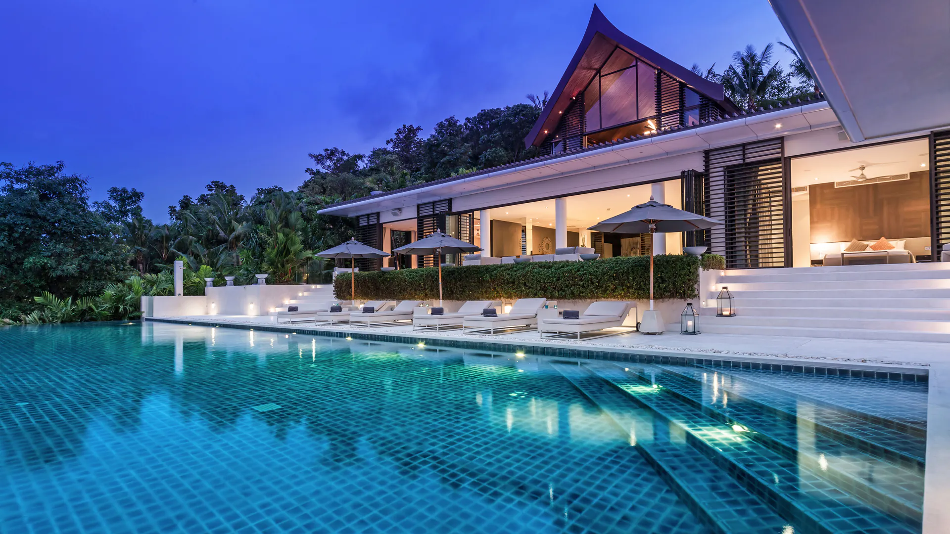OCEANFRONT 6-BEDROOM POOL VILLA - Pa Khlok, Phuket, Thailand