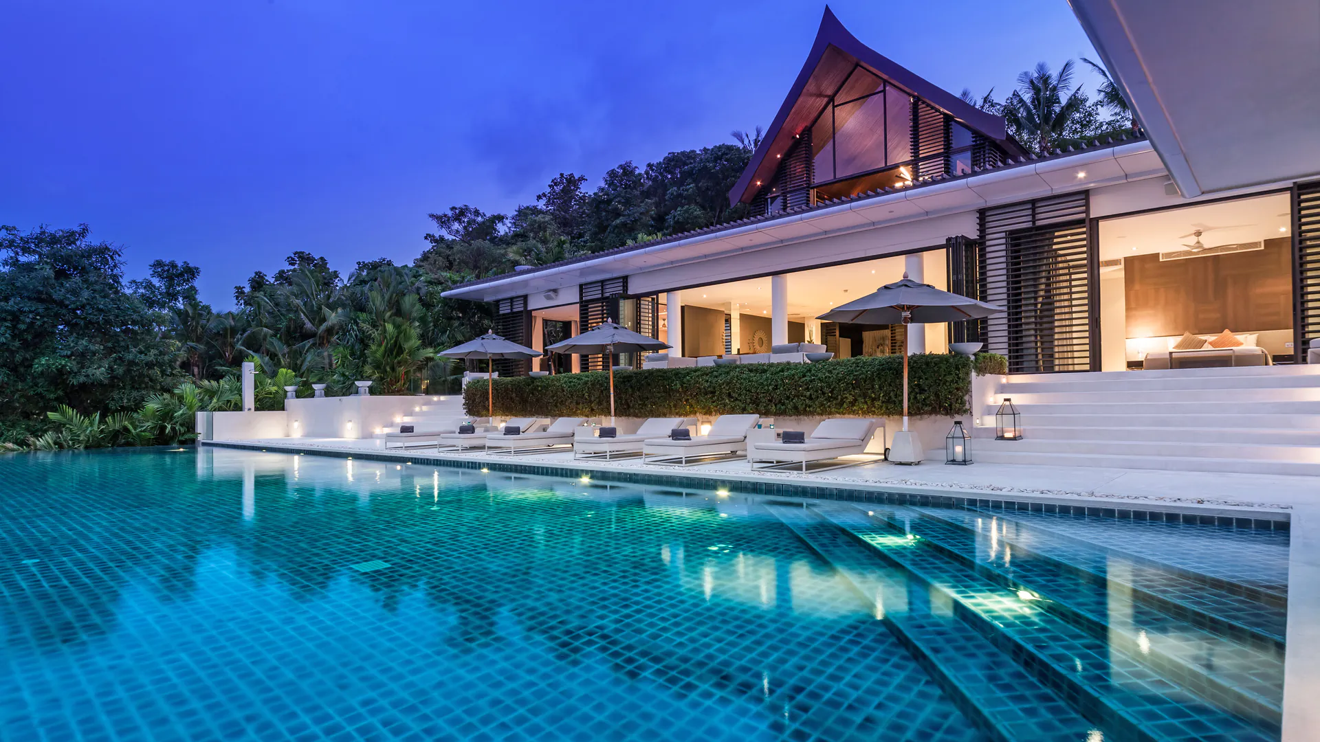 OCEANFRONT 6-BEDROOM POOL VILLA - Pa Khlok, Phuket, Thailand