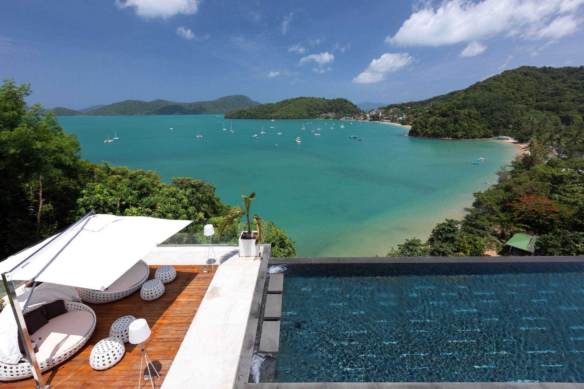 6-Bedroom Clifftop Luxury Villa for Sale in Cape Panwa, Phuket with Panoramic Ao Yon Bay Views - Panwa Cape, Phuket, Thailand