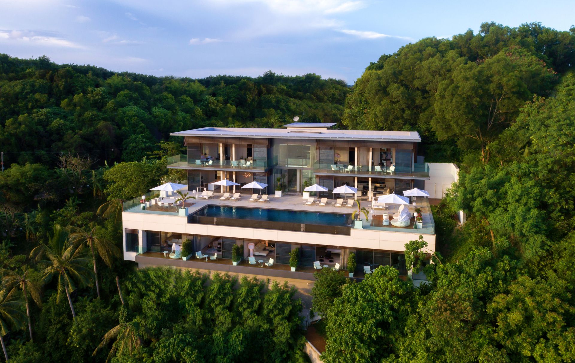 6-Bedroom Clifftop Luxury Villa for Sale in Cape Panwa, Phuket with Panoramic Ao Yon Bay Views - Panwa Cape, Phuket, Thailand