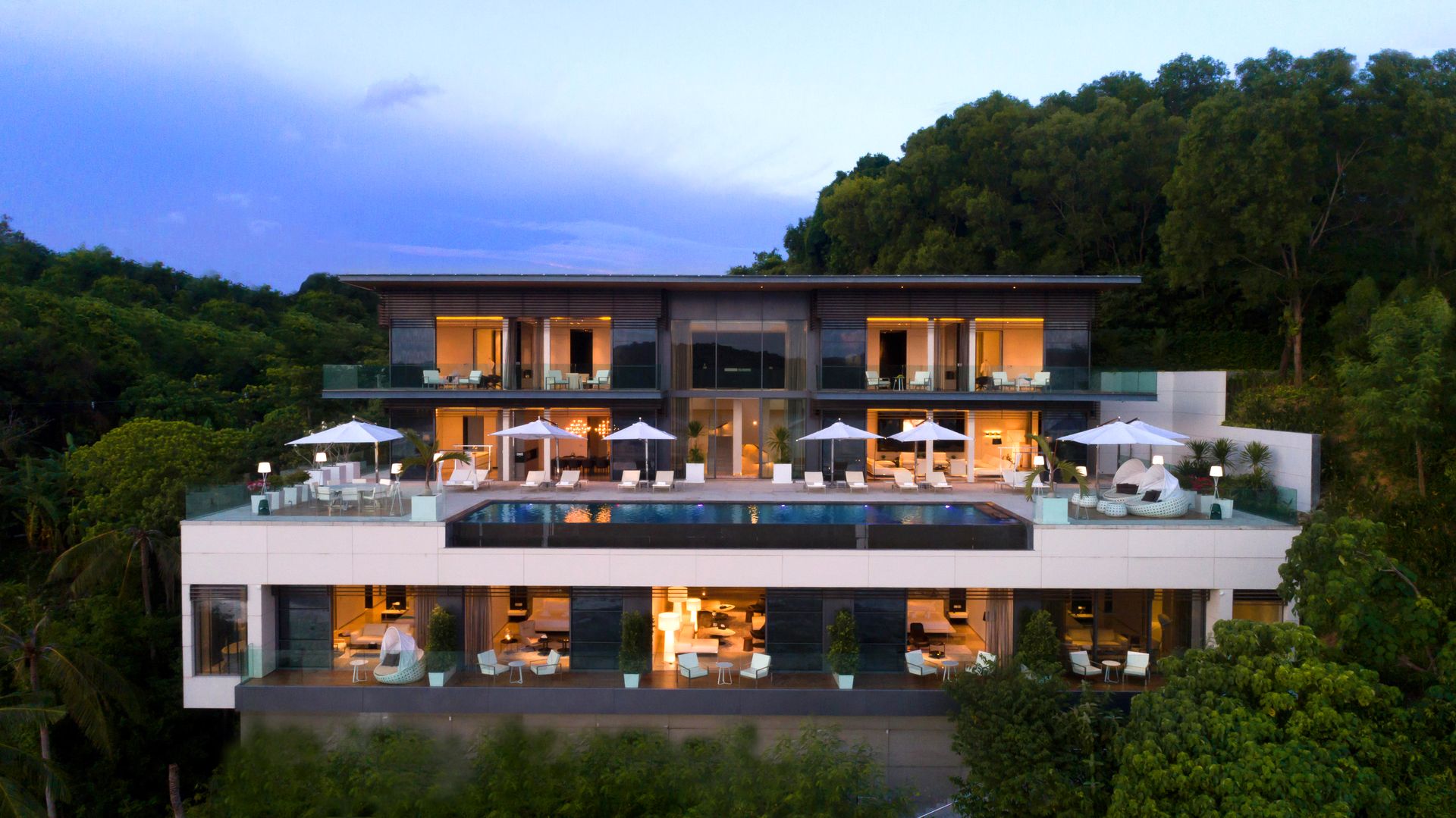 6-Bedroom Clifftop Luxury Villa for Sale in Cape Panwa, Phuket with Panoramic Ao Yon Bay Views - Panwa Cape, Phuket, Thailand
