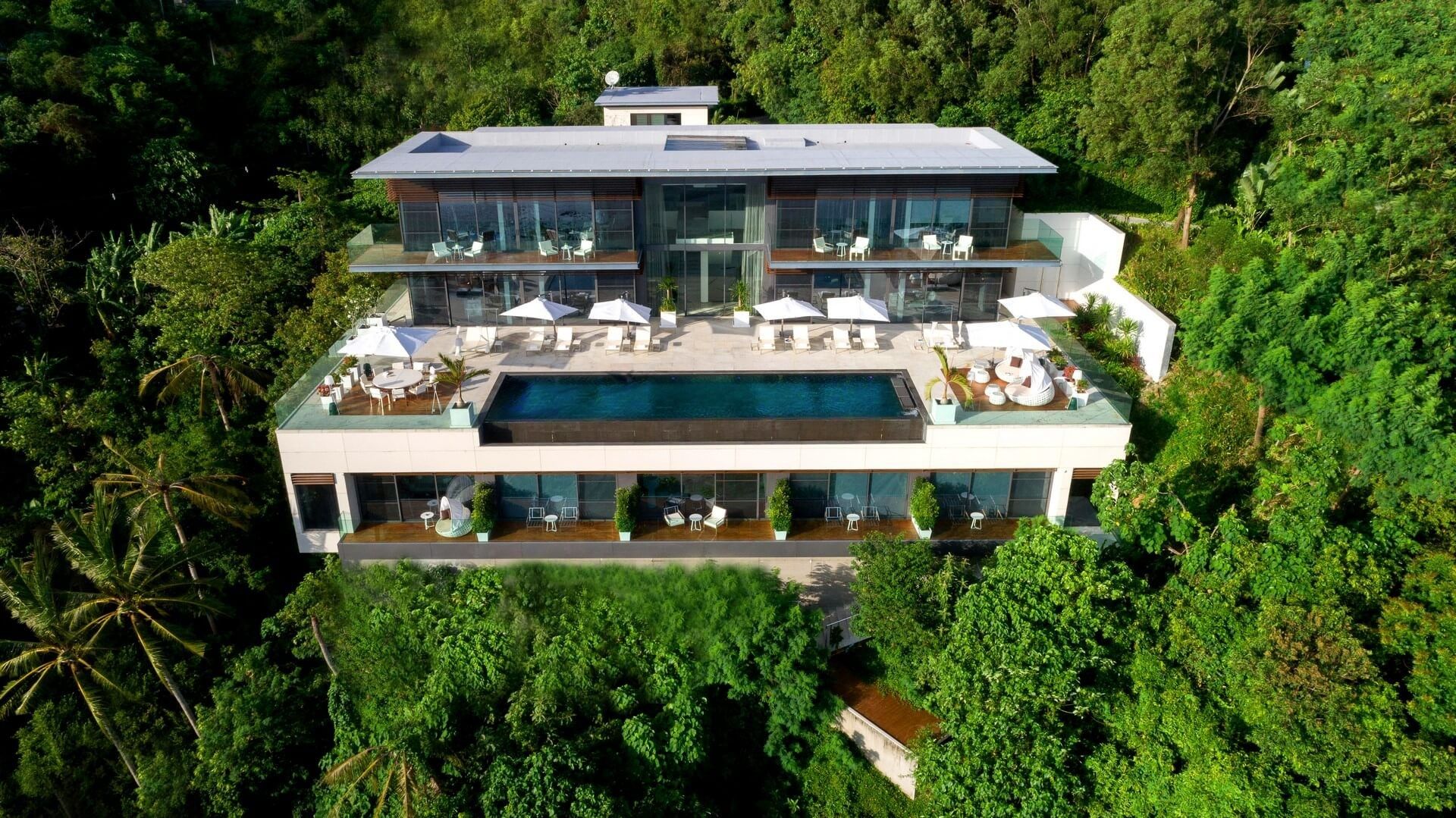 6-Bedroom Clifftop Luxury Villa for Sale in Cape Panwa, Phuket with Panoramic Ao Yon Bay Views - Panwa Cape, Phuket, Thailand