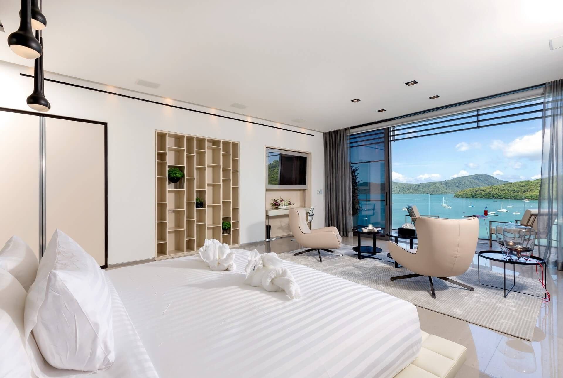 6-Bedroom Clifftop Luxury Villa for Sale in Cape Panwa, Phuket with Panoramic Ao Yon Bay Views - Panwa Cape, Phuket, Thailand