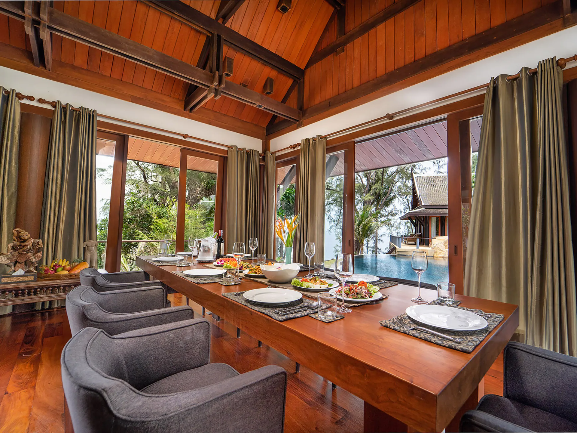 6-Bedroom Oceanfront Luxury Villa with Infinity Pool in Kamala, Phuket - Kamala, Phuket, Thailand