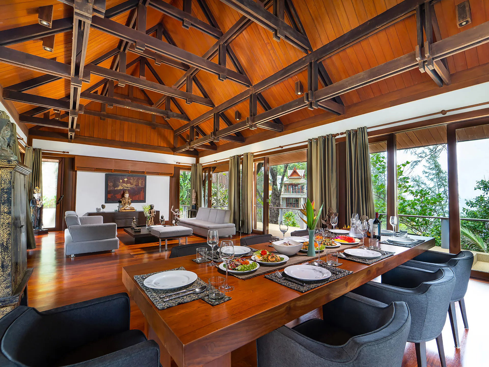 6-Bedroom Oceanfront Luxury Villa with Infinity Pool in Kamala, Phuket - Kamala, Phuket, Thailand