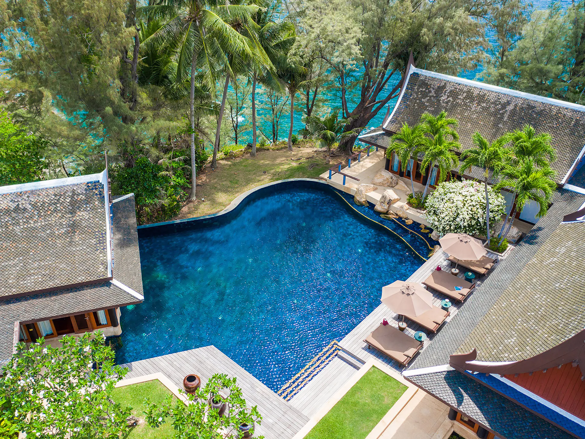 6-Bedroom Oceanfront Luxury Villa with Infinity Pool in Kamala, Phuket - Kamala, Phuket, Thailand