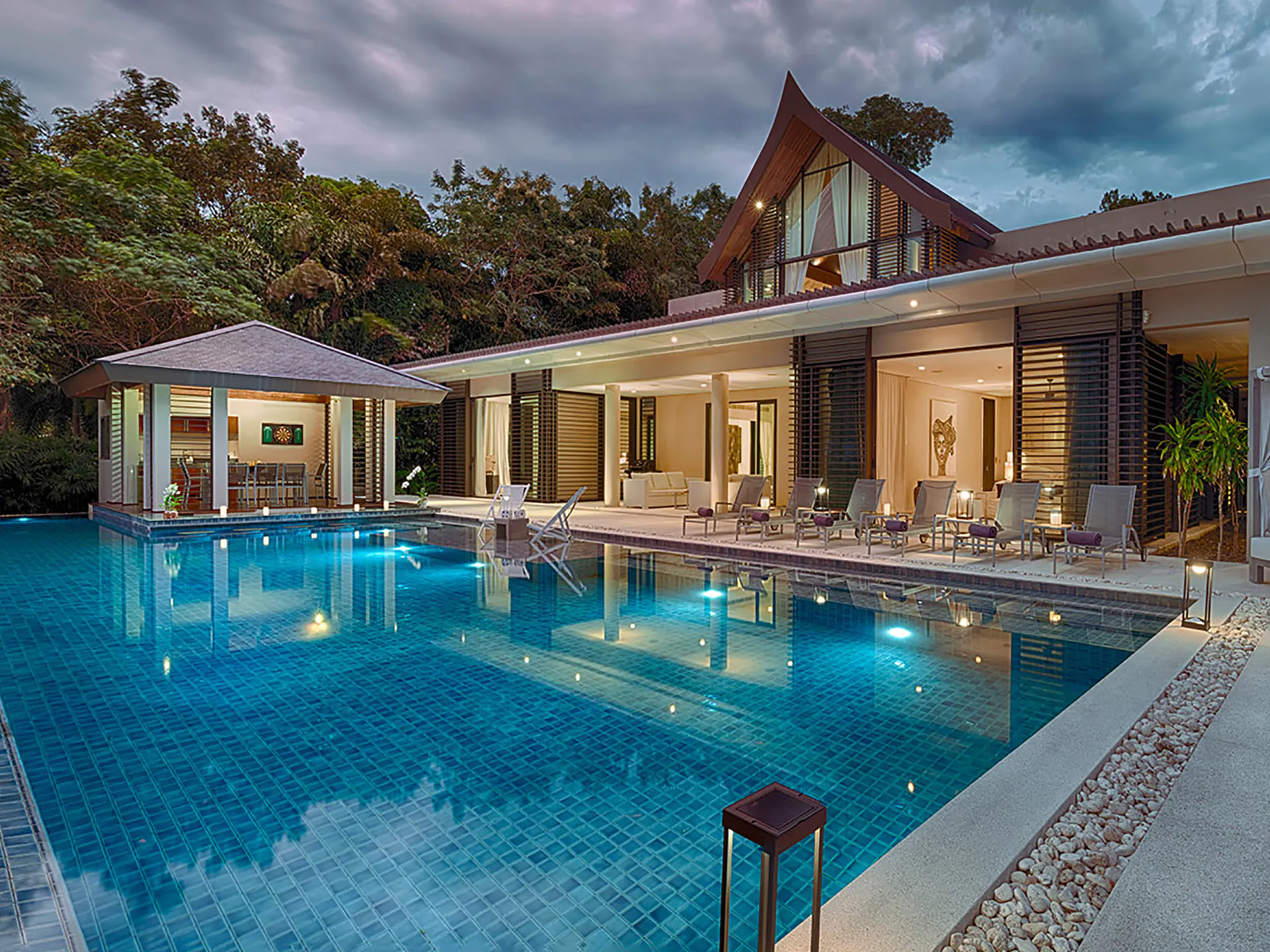 ENCHANTING 4-BEDROOM BEACHFRONT VILLA - Pa Khlok, Phuket, Thailand