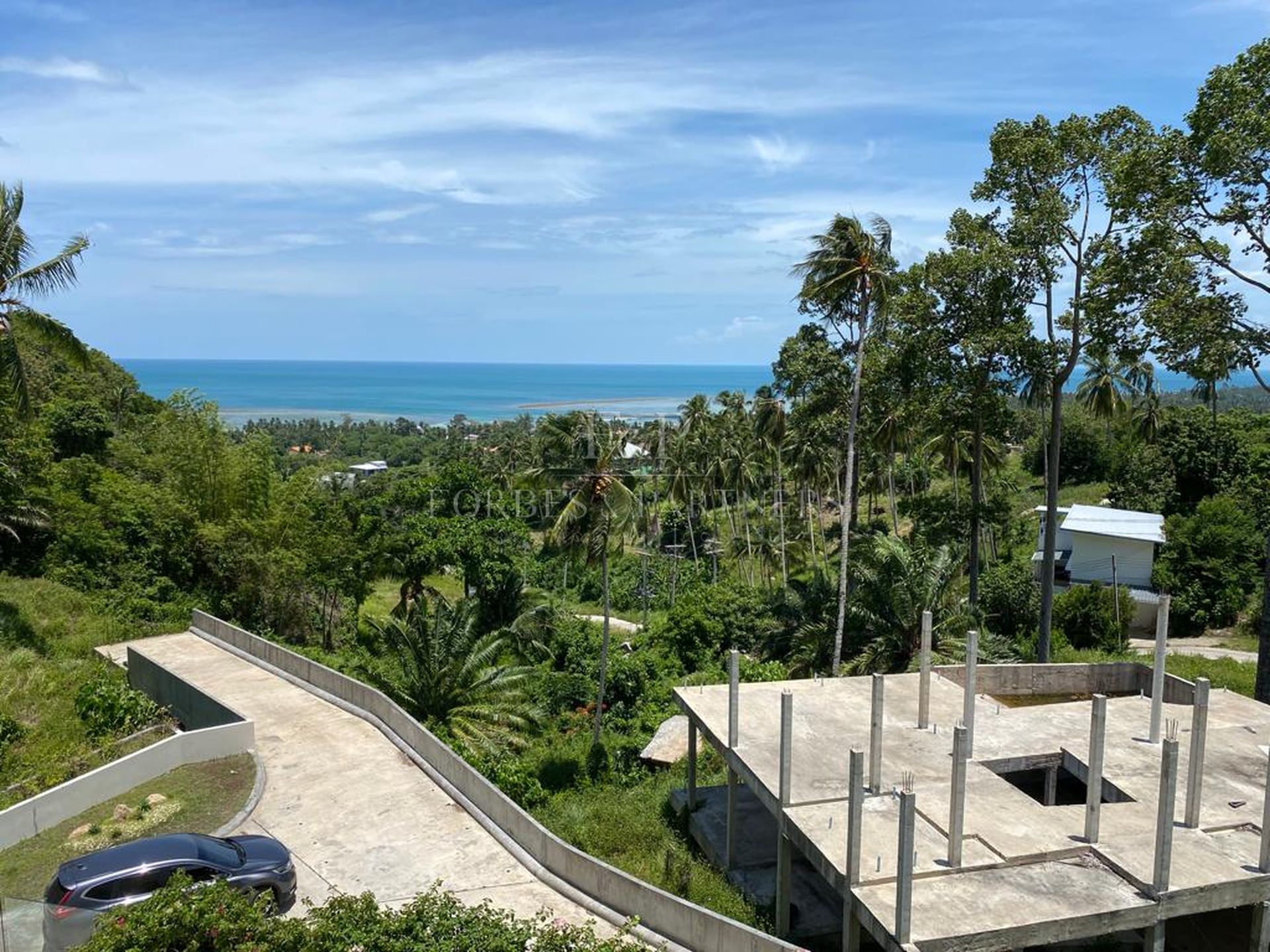 Breathtaking Sea View Land with Partial Villa: Prime Koh Samui Investment Opportunity - Lamai, Ko Samui, Thailand
