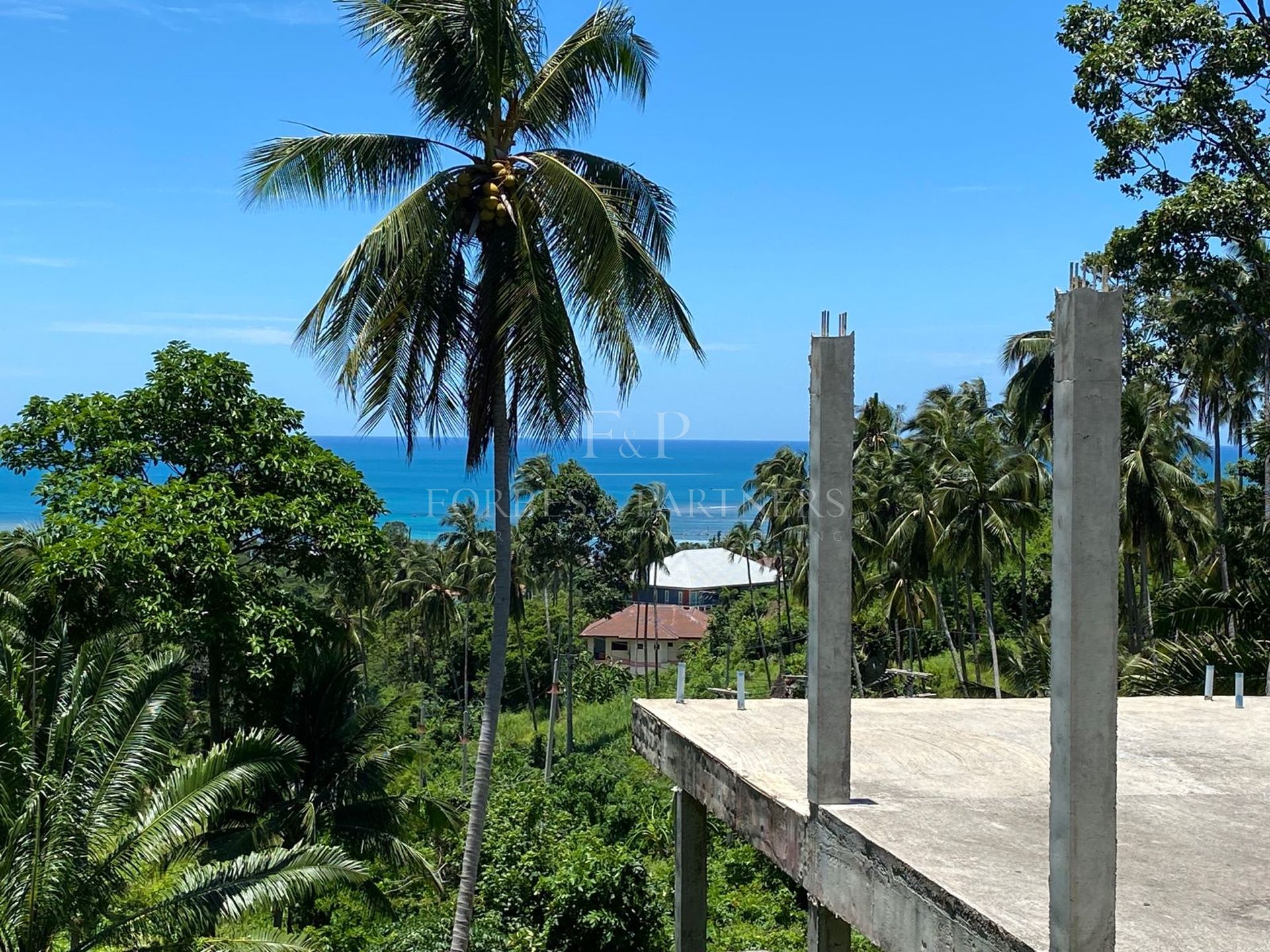 Breathtaking Sea View Land with Partial Villa: Prime Koh Samui Investment Opportunity - Lamai, Ko Samui, Thailand