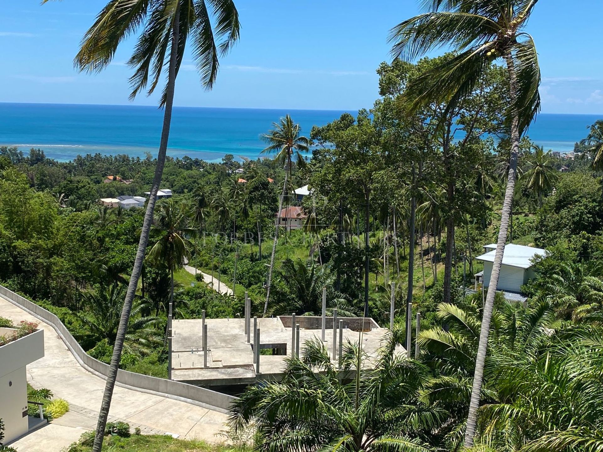 Breathtaking Sea View Land with Partial Villa: Prime Koh Samui Investment Opportunity - Lamai, Ko Samui, Thailand