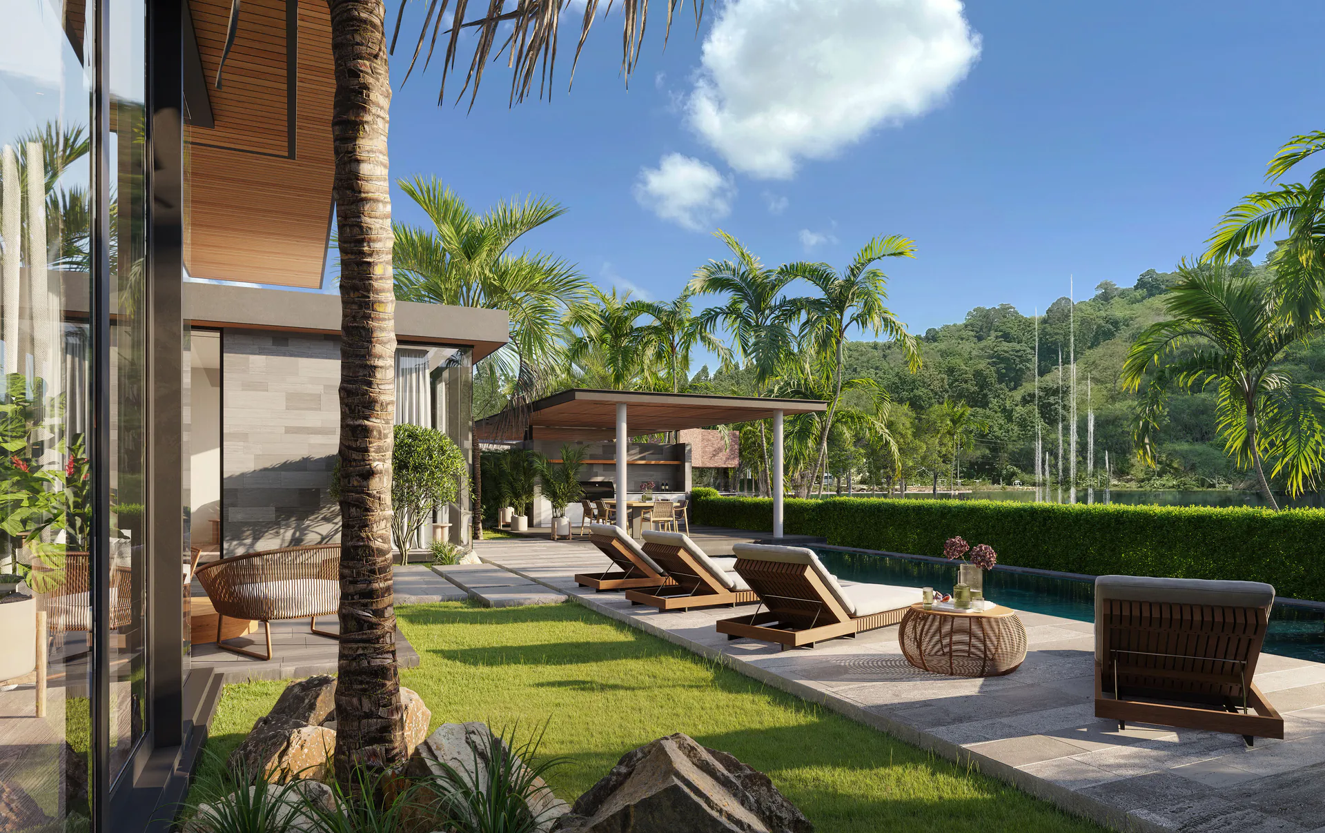 Luxury Lakeside Villas in the Heart of Phuket, Choeng Thale, 3-6 Bedroom Pool Villas with Interesting Rental Yields - Cherngtalay, Phuket, Thailand