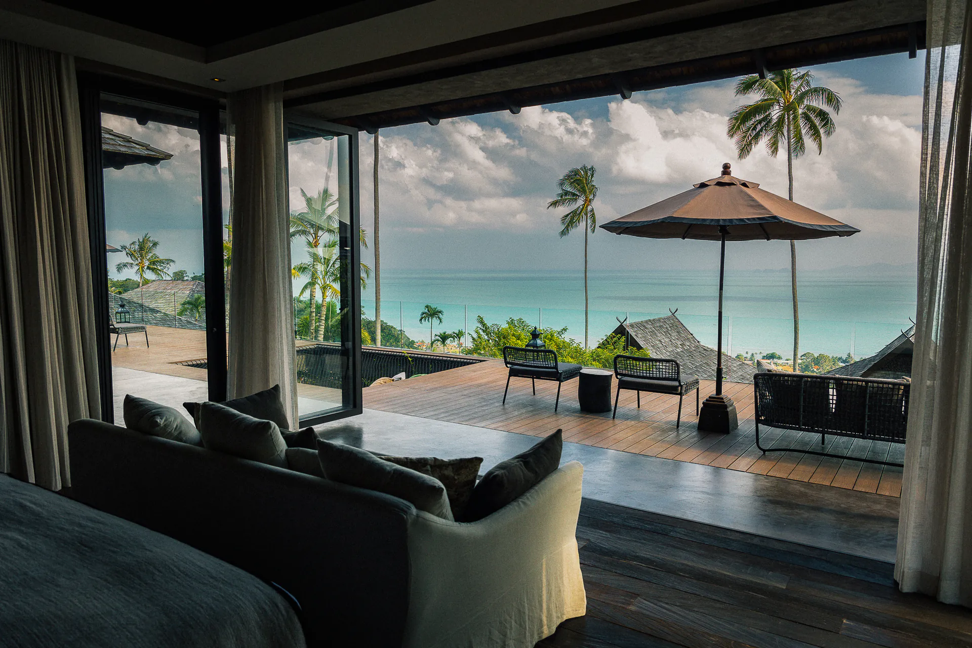 Villa Tonka, Tranquil 1-Bedroom Deluxe Hilltop Villa in Shankara Estate Sanctuary with 25m Infinity Pool & Tennis Court - Maenam, Ko Samui, Thailand