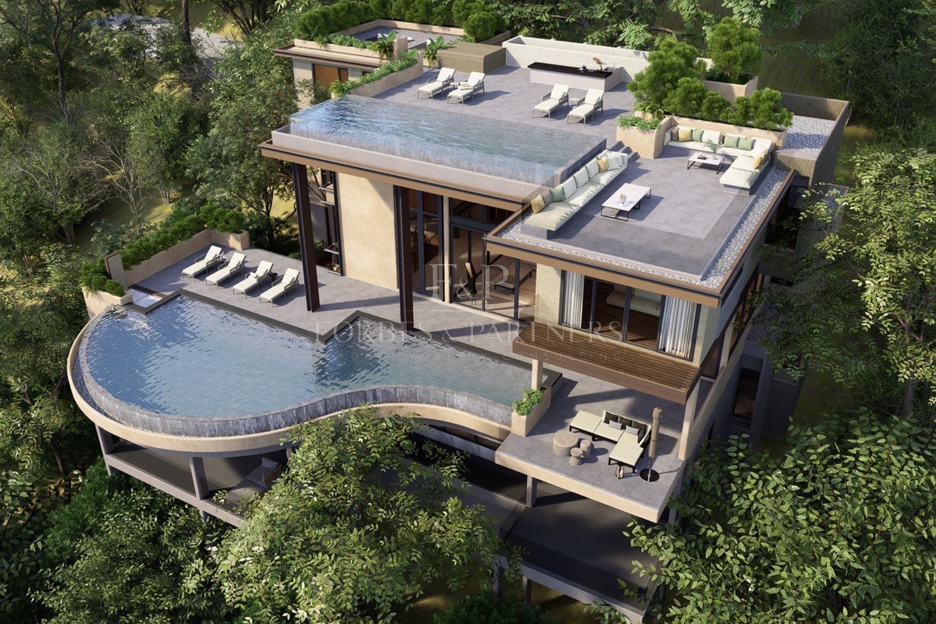 Luxurious 5-Bedroom Villas for Sale with Panoramic Sea Views in Cape Panwa, Phuket - Cape Panwa, Phuket, Thailand