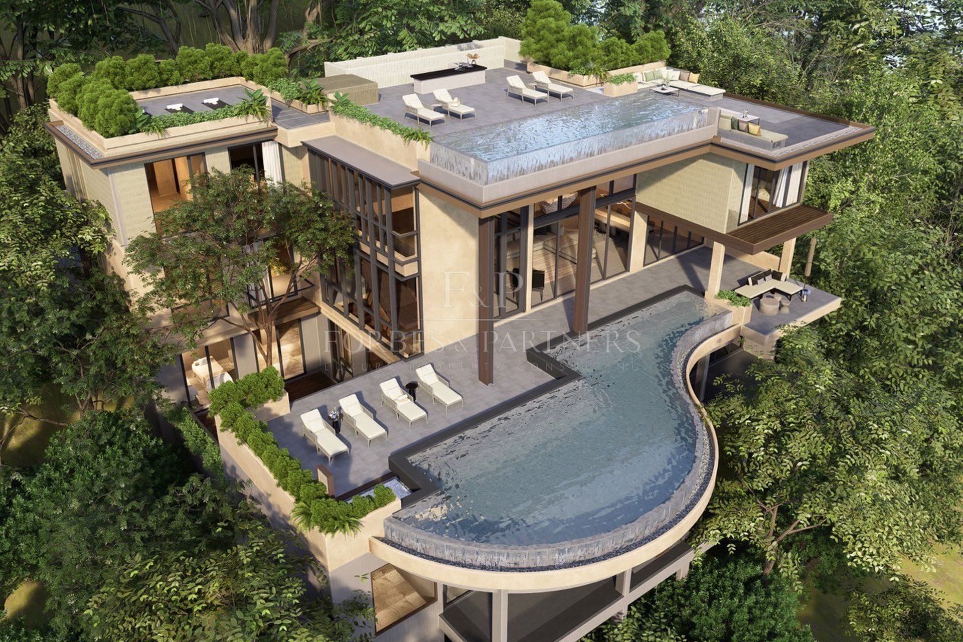 Luxurious 5-Bedroom Villas for Sale with Panoramic Sea Views in Cape Panwa, Phuket - Cape Panwa, Phuket, Thailand