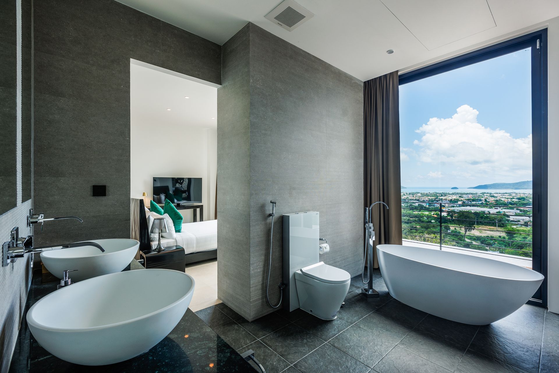 Exclusive 5-Bedroom Hilltop Pool Villa with Breathtaking Panoramic Views of Chalong Bay - Chalong, Phuket, Thailand