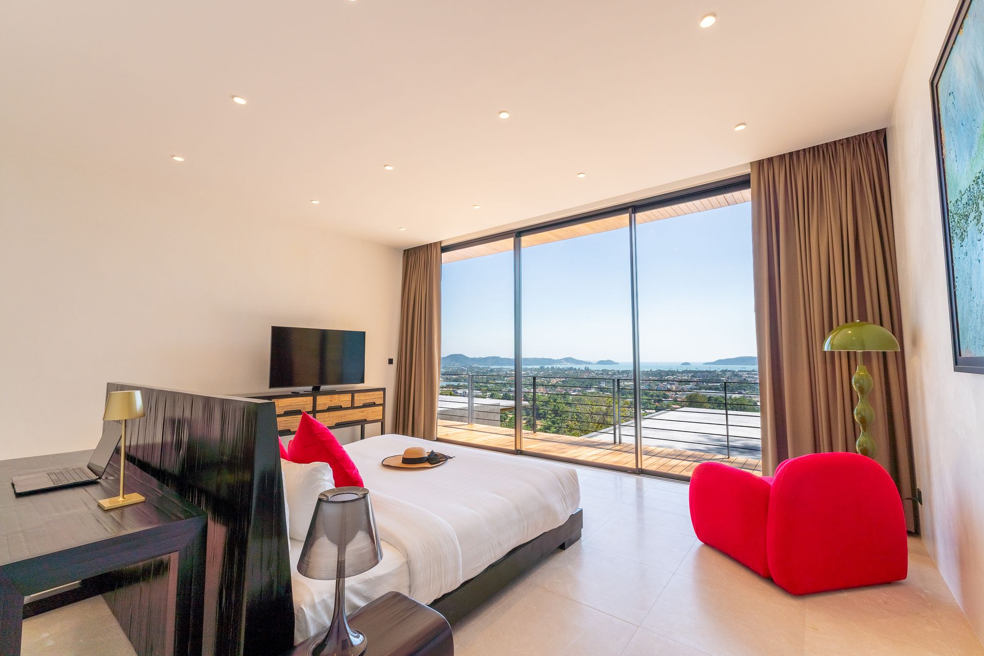 Exclusive 5-Bedroom Hilltop Pool Villa with Breathtaking Panoramic Views of Chalong Bay - Chalong, Phuket, Thailand
