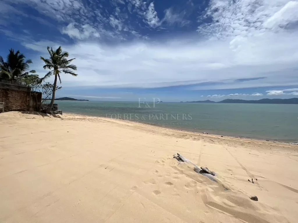 BEACH FRONT LAND - Maenam, Ko Samui, Thailand