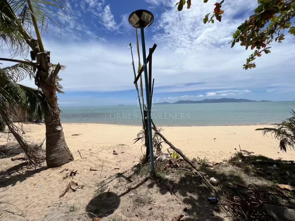 BEACH FRONT LAND - Maenam, Ko Samui, Thailand