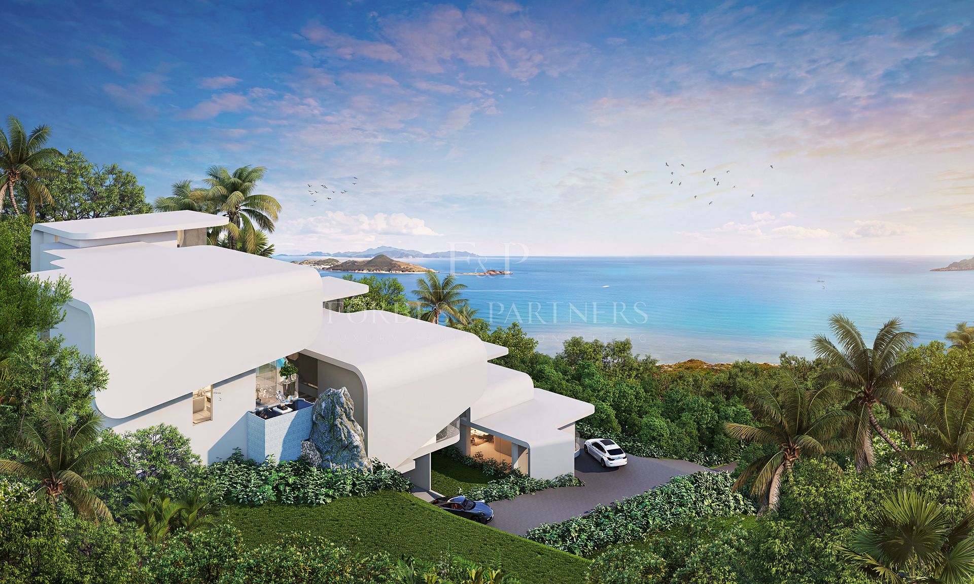 Modern Villa Off-Plan with nice Sea View - Forbes & Partners