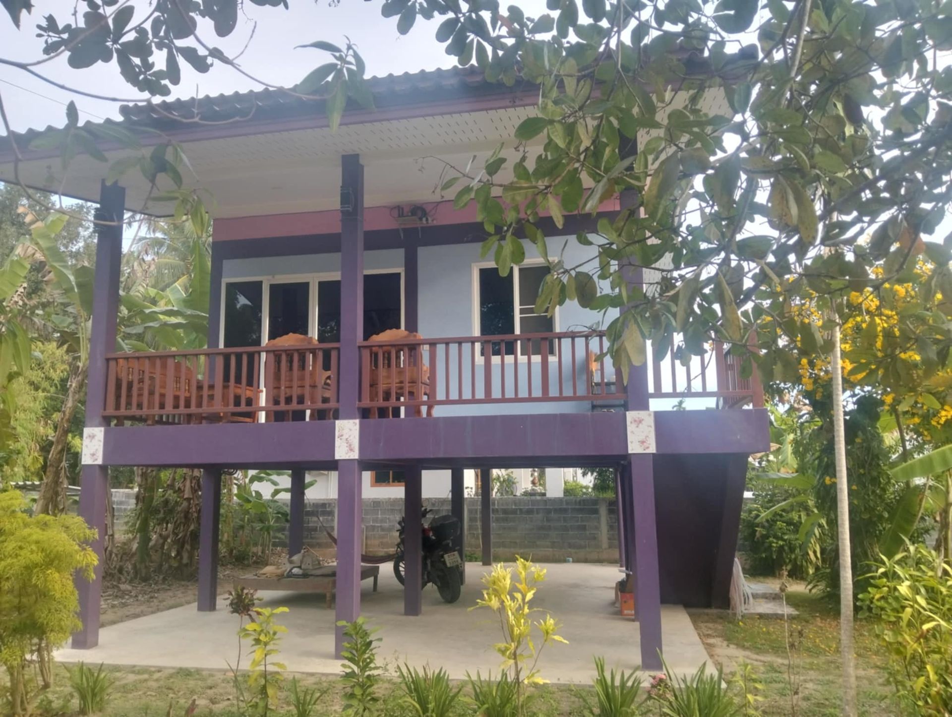 Prime 2,176 sqm Land for Sale Koh Phangan – Main Road Location with 4 Houses - Ko Pha-ngan, Thailand