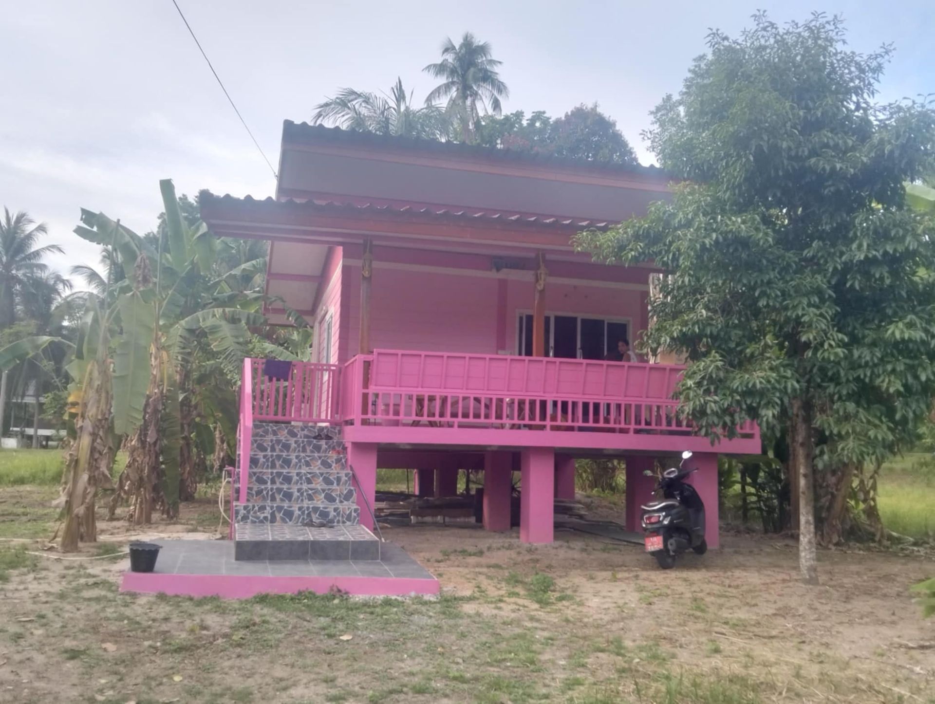Prime 2,176 sqm Land for Sale Koh Phangan – Main Road Location with 4 Houses - Ko Pha-ngan, Thailand
