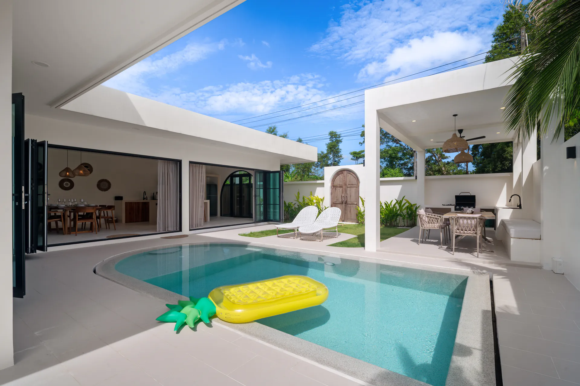 Brand New 4-Bedroom Balinese Luxury Villa with Pool in Bangtao, Thalang, Phuket - Cherngtalay, Phuket, Thailand