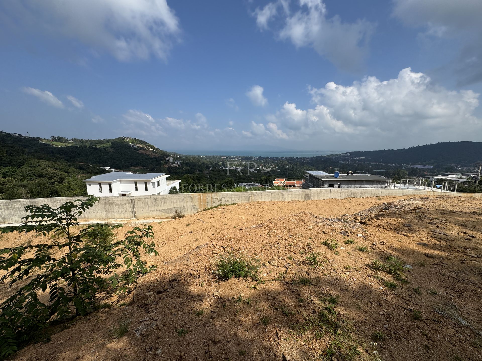 Sea View Land for Sale in Koh Samui, 1 Rai in Peaceful Bophut - Bo Phut, Ko Samui, Thailand
