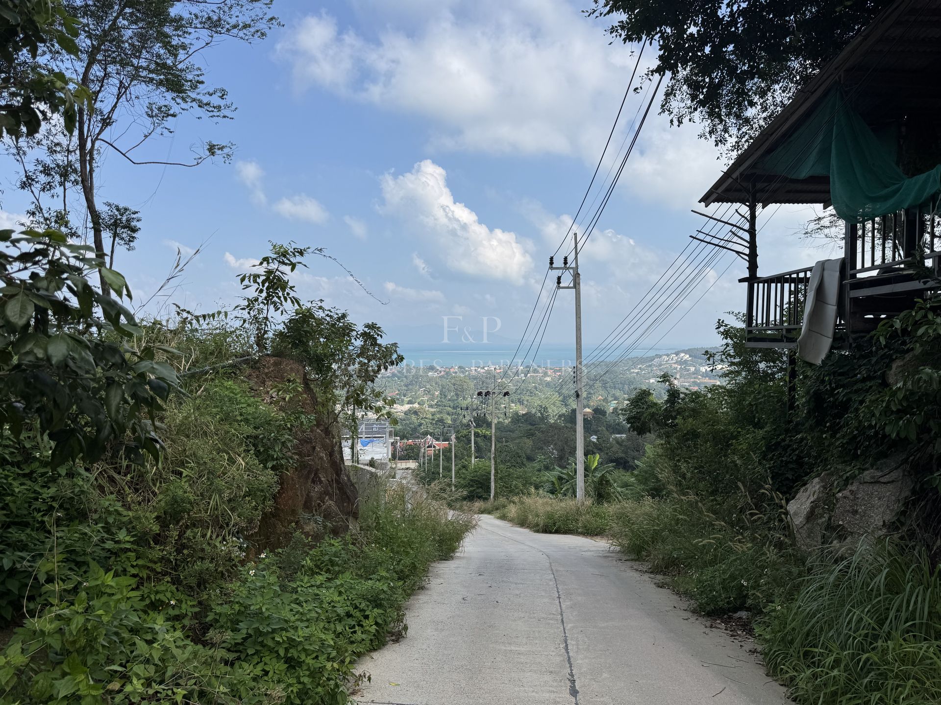 Sea View Land for Sale in Koh Samui, 1 Rai in Peaceful Bophut - Bo Phut, Ko Samui, Thailand