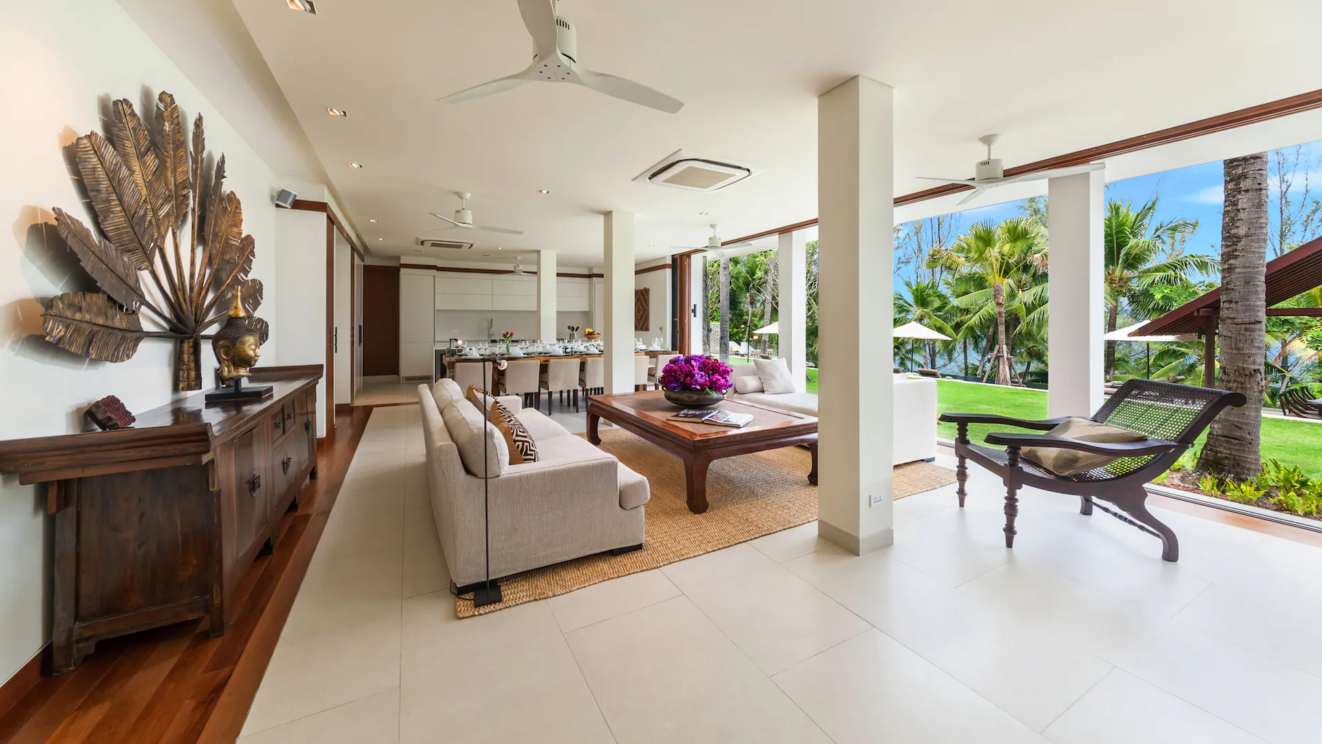 EXCLUSIVE BEACHFRONT GETAWAY VILLA IN LAEMSON ESTATE, PHUKET - Kamala, Phuket, Thailand