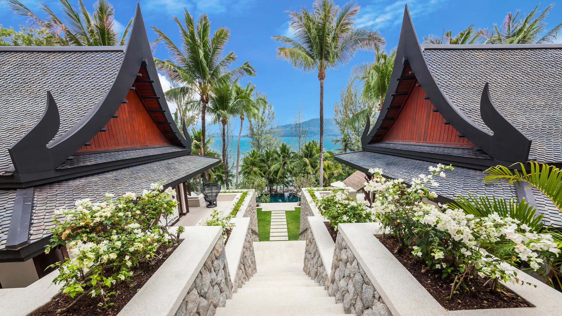 EXCLUSIVE BEACHFRONT GETAWAY VILLA IN LAEMSON ESTATE, PHUKET - Kamala, Phuket, Thailand