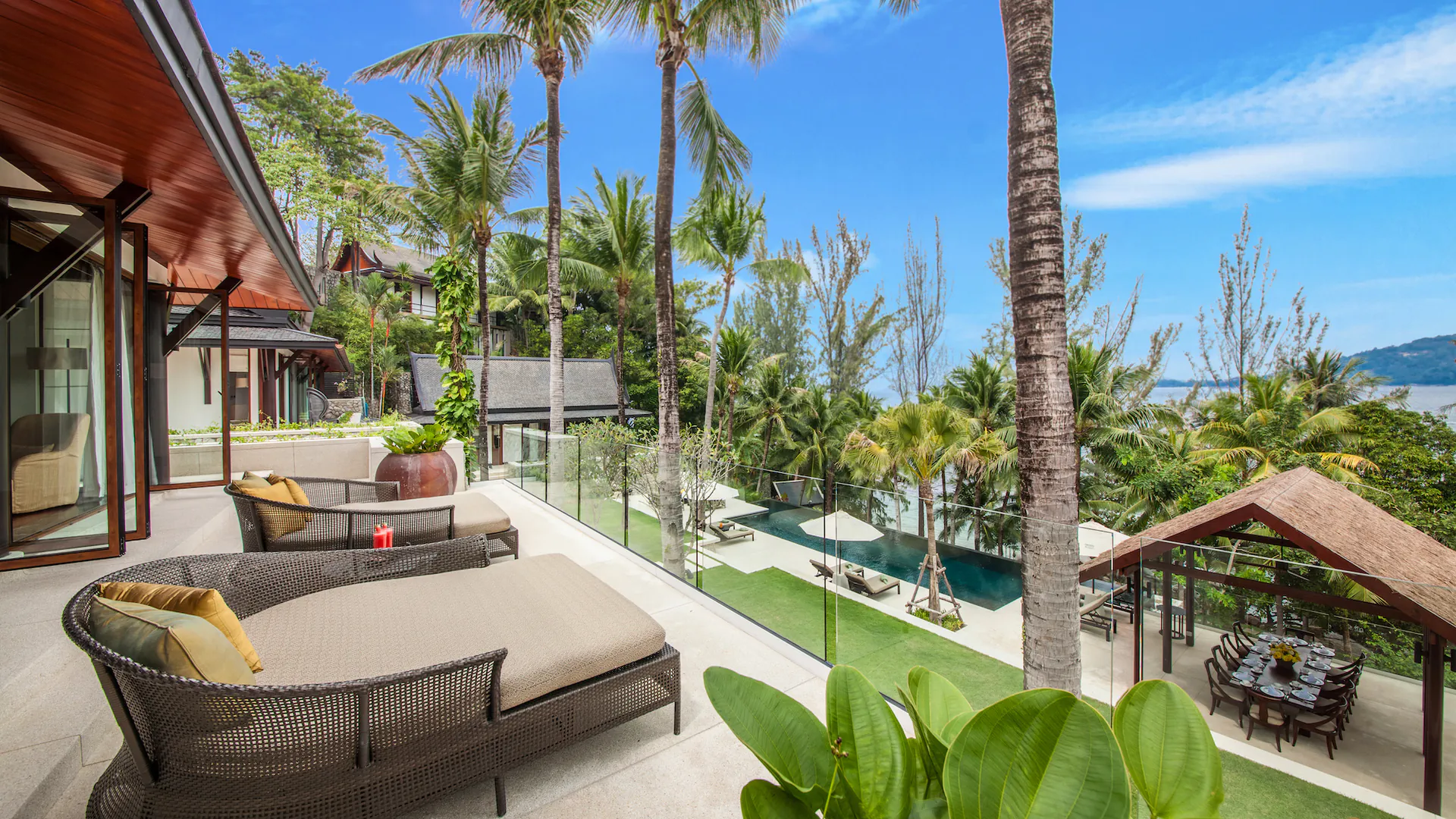 EXCLUSIVE BEACHFRONT GETAWAY VILLA IN LAEMSON ESTATE, PHUKET - Kamala, Phuket, Thailand