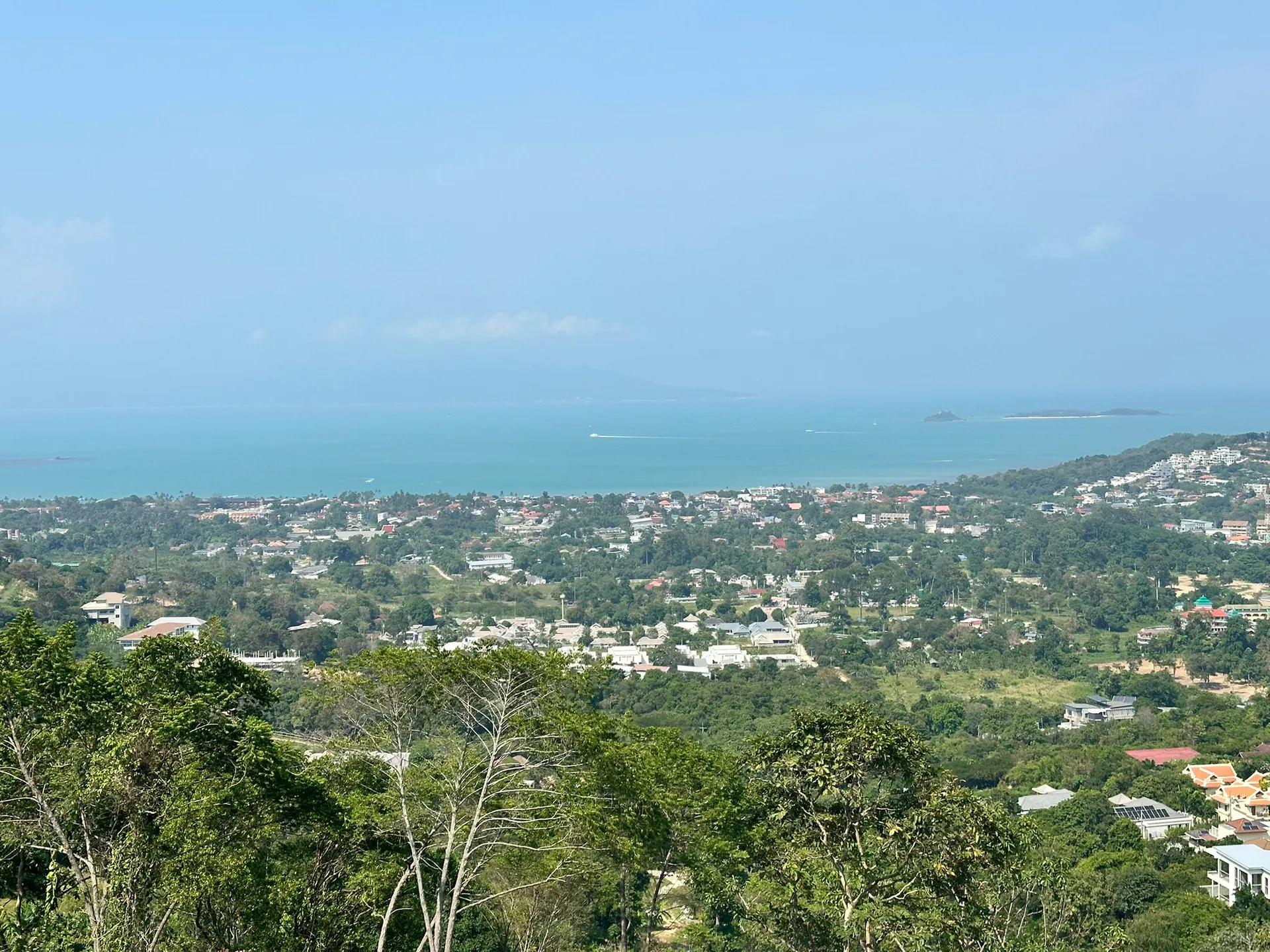 4,800 sqm Land for Sale in Bophut Hill, Koh Samui, with Panoramic Gulf of Thailand Views - Bo Phut, Ko Samui, Thailand