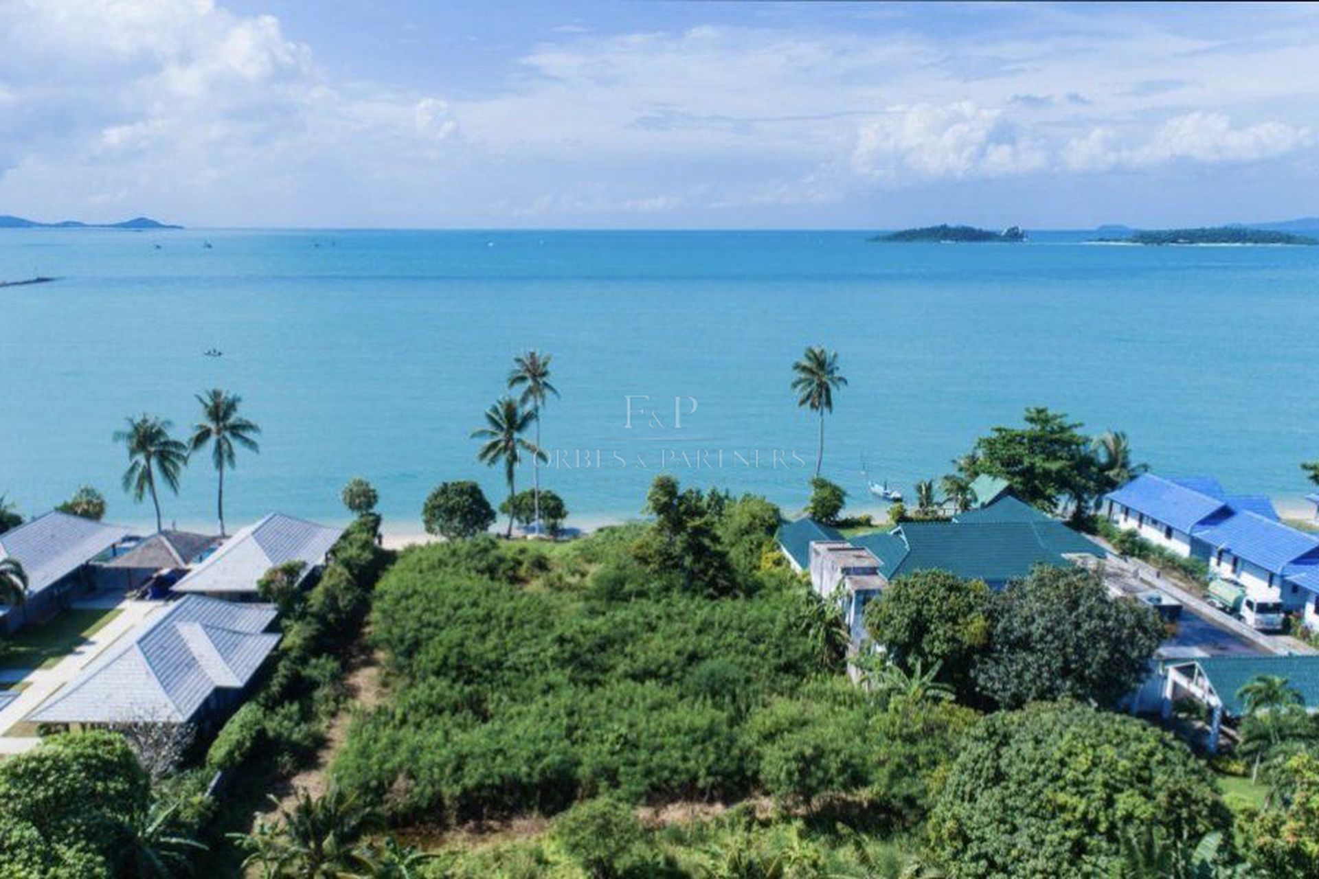 Beachfront Land and Villa in Plai Laem Koh Samui, Build or Renovate - Plai Laem, Ko Samui, Thailand