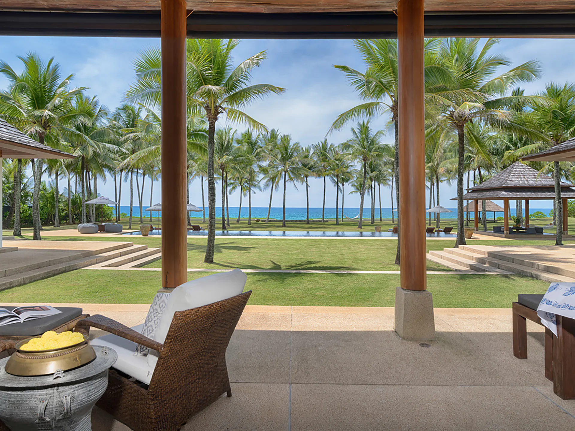 Luxury 7-Bedroom Beachfront Villa For Rent on Natai Beach Phuket with Private Chef and Full Staff - Natai Beach, Phang Nga, Thailand